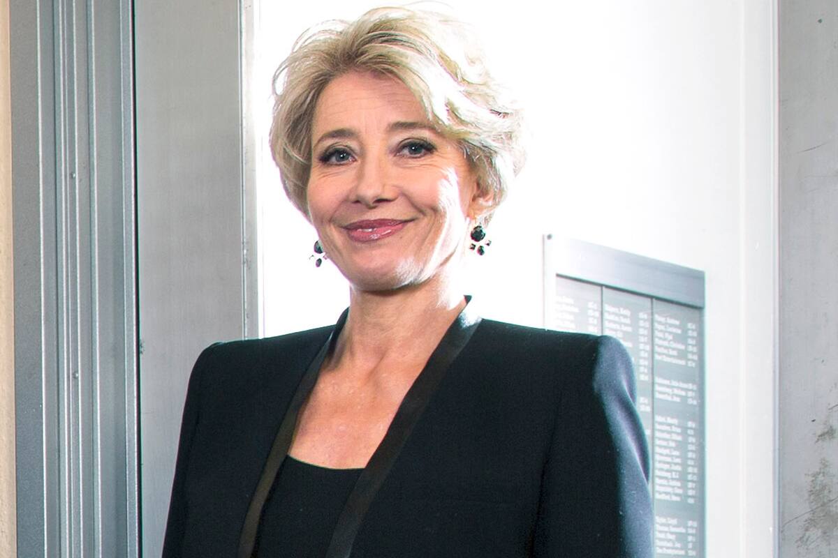 Emma Thompson está lista para su próximo estreno en pantalla grande
