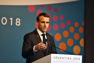 Macron: "Los culpables quieren el caos"