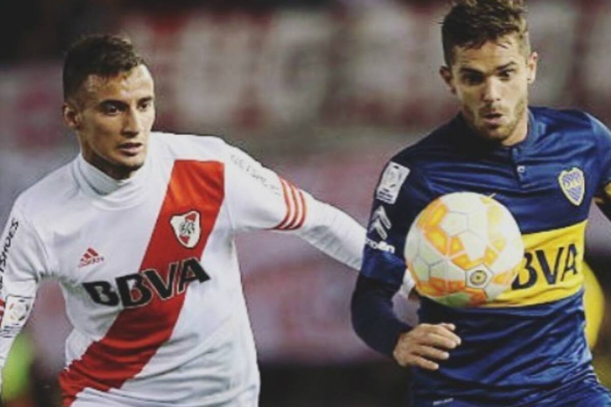 Emmanuel Mammana, junto con Gago