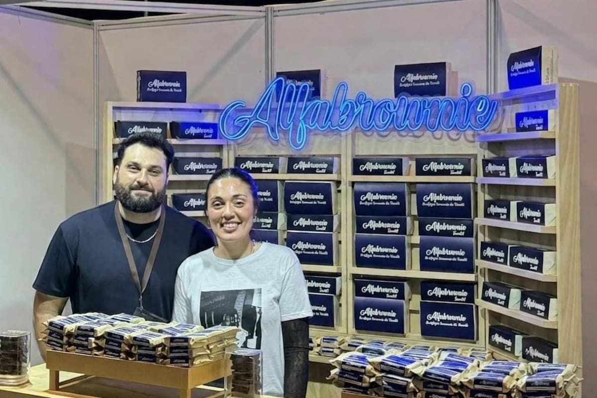 Emmanuel Zamora y Gabriela Lopez, crearon Alfabrownie en pandemia