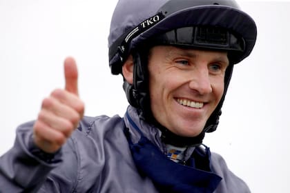Emmet McNamara ganó el Epsom Derby la primera vez que lo pudo correr, el sábado pasado