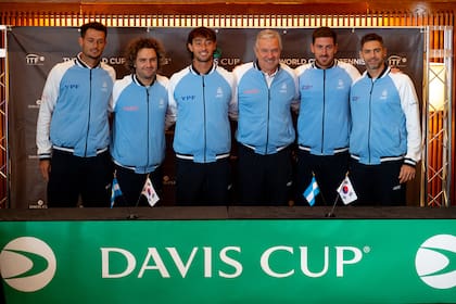 "Emocionado", fue la palabra que utilizó Frana para definir su sensación de cara a la serie de Copa Davis