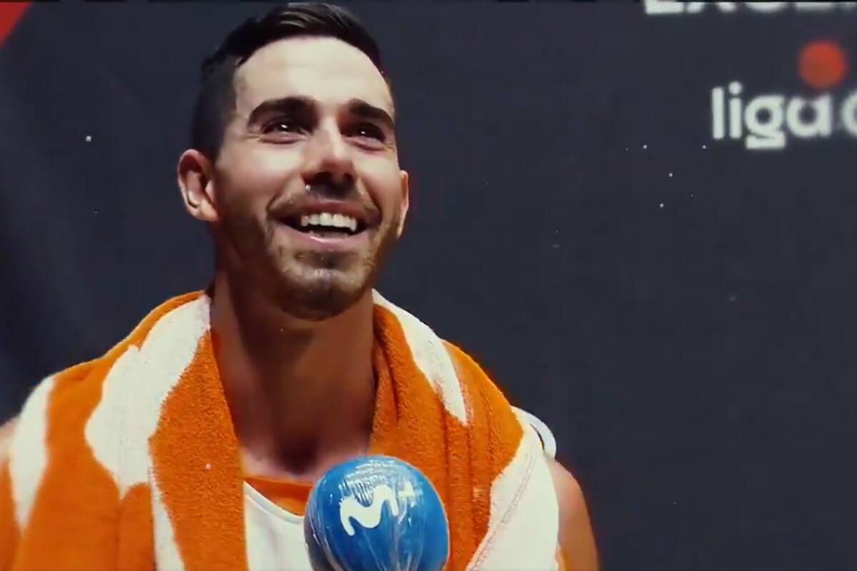 Emocionante: la charla de Vildoza ante la prensa tras consagrarse MVP de la final de la Liga de España en 2020