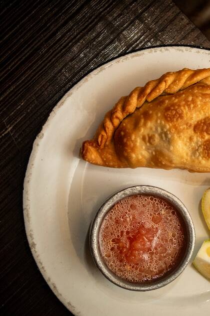 Empanadas de morcilla en Rufino