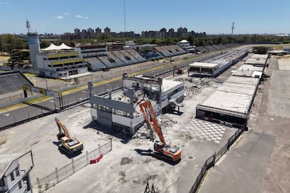 Empezaron las obras para modernizar el Autódromo Oscar y Juan Gálvez.