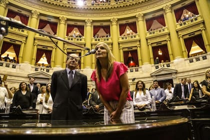 Lucila Masín empezó a militar en el primer mandato de Cristina Kirchner en una organización política de Chaco llamada "La Pingüina". En su vida profesional se recibió de profesora de Ciencias de la Educación