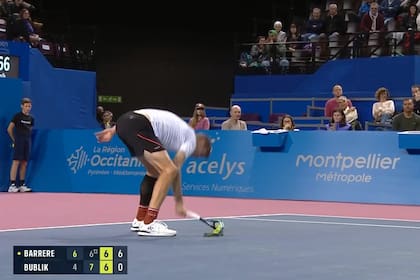 Empieza el descalabro de Bublik