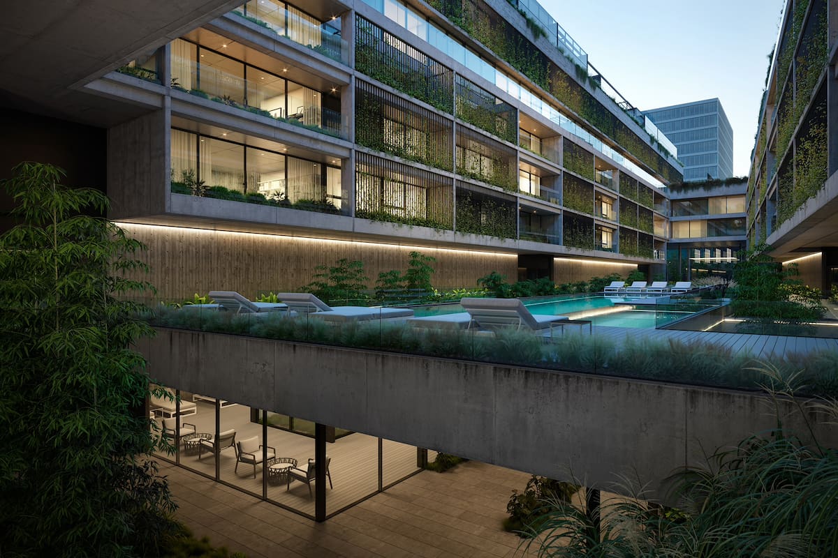 Emprendimiento en Palermo Green, edificio Sens Luxury Homes.