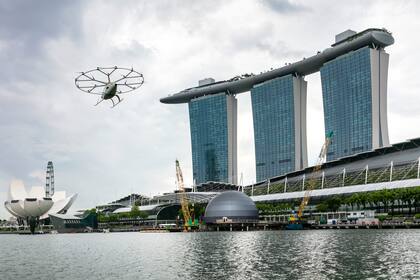 Empresas independientes y las propias automotrices están detrás de los prototipos de eVTOL