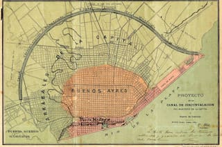 El Canal de Circunvalación, el megaproyecto que hubiera modificado para siempre a Buenos Aires