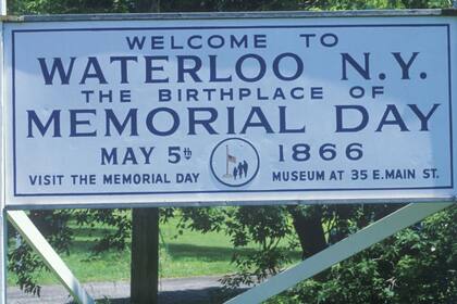 En 1966, el Congreso de EE.UU. destacó a Waterloo como la ciudad de nacimiento del Memorial Day o el Día de los Caídos