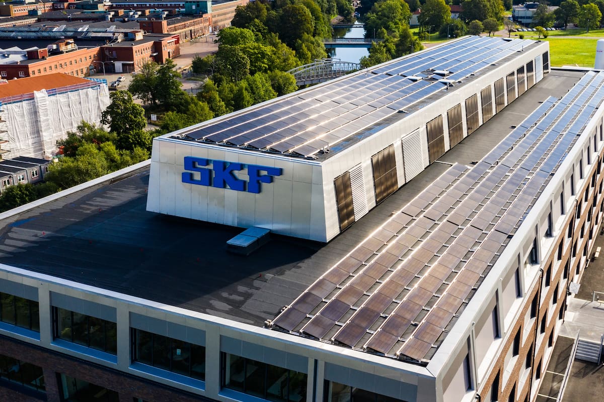 En 1972, SKF sumó a su actividad comercial la fabricación local de rodamientos en Tortuguitas