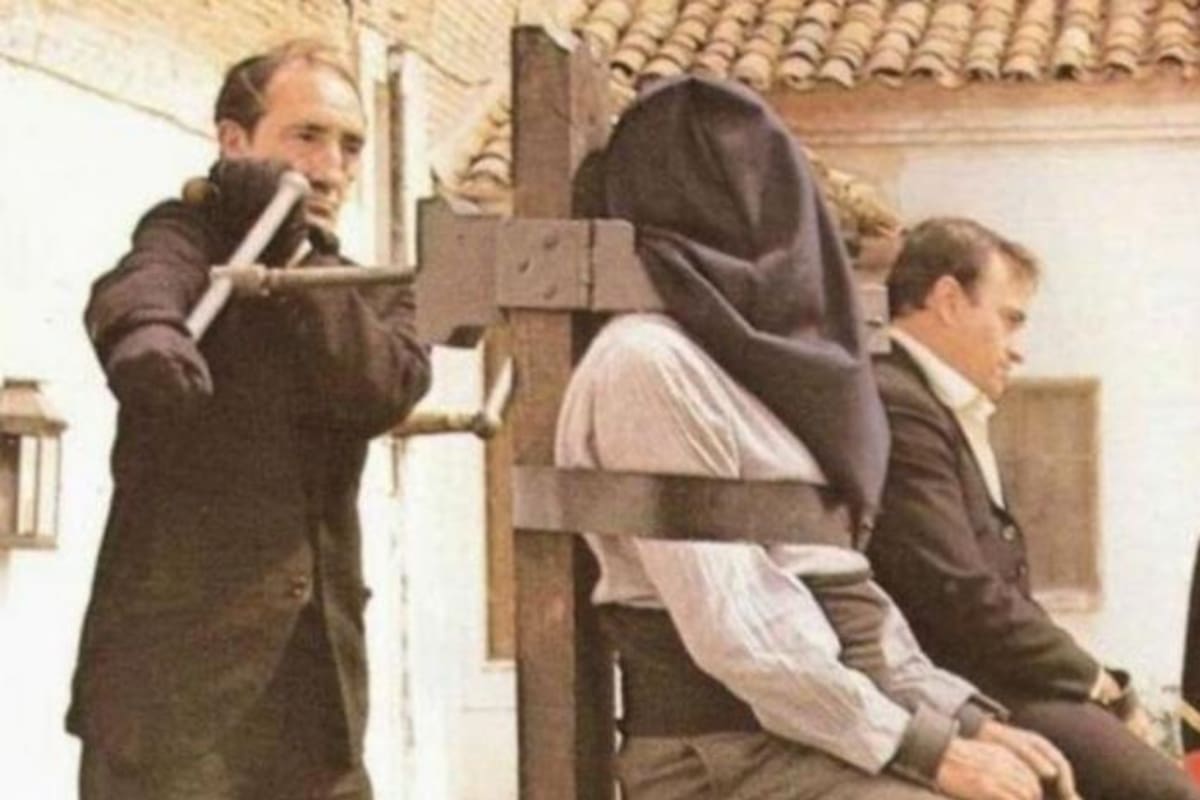 En 1974, hace 50 años, se realizaron las últimas dos ejecuciones por medio del "garrote vil"