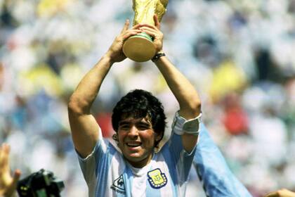 En 1986 la Selección Argentina se consagraba campeón del Mundo en México. Fuente: Archivo.