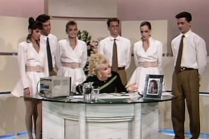En 1992, el ciclo ya se emitía por Telefe. Los Susanos y el retrato de Rita Hayworth acompañaron siempre a Susana