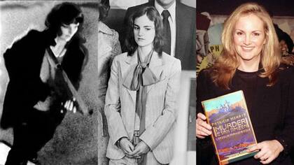 En 1994, Patricia Hearst, la nieta de un magnate de EE.UU., fue raptada y se convirtió en quizás el rostro más famoso del síndrome de Estocolmo. Asaltó un banco con el grupo que la raptó, Ejército de Liberación Simbionés (foto izq.). En el juicio (centro), la condenaron a 7 años de cárcel. Años desp