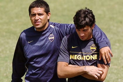 En 2008, Juan Román Riquelme y Javier García entablaron una relación de amistad que perdura hasta el presente