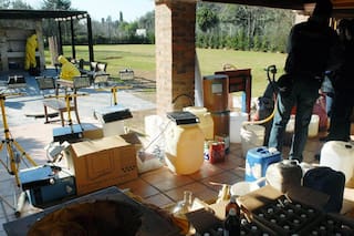 Acopiaban cocaína en el mismo predio en el que un cártel mexicano montó el laboratorio de la “ruta de la efedrina”