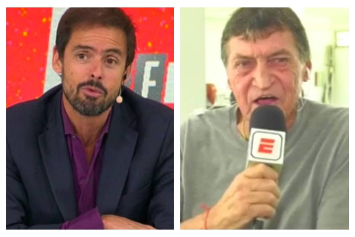 En 2012, el periodista y el director técnico mantuvieron una fuerte discusión en un aeropuerto