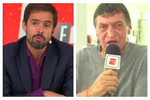 En 2012, el periodista y el director técnico mantuvieron una fuerte discusión en un aeropuerto
