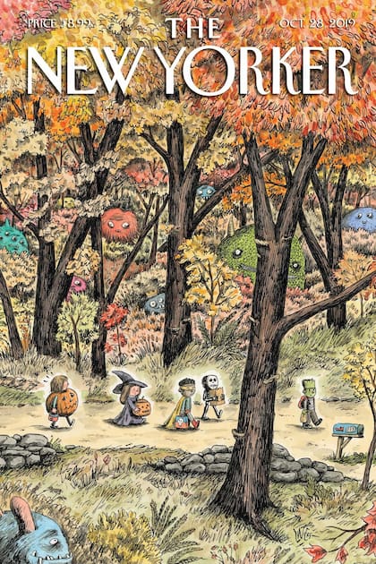 En 2014, Liniers fue convocado para ilustrar tapas de The New Yorker; su preferida es la de octubre de 2019