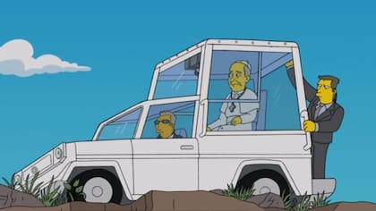 En 2015, a modo de homenaje por la visita del papa Francisco a los Estados Unidos, crearon un mini corto donde apareció el sumo pontífice