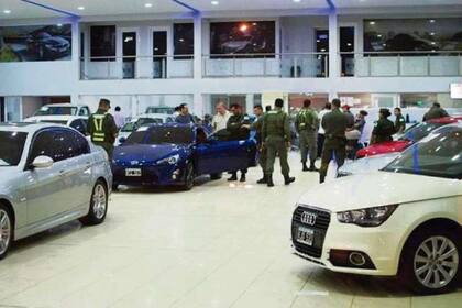 En 2015, fue allanada la agencia de autos que era utilizada para ocultar el dinero narco