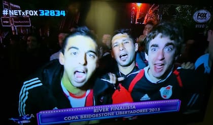 En 2015 Yamil fue a Paraguay para ver a su equipo