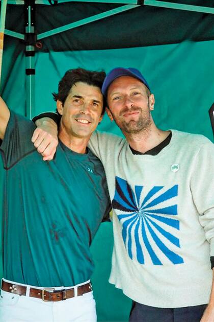 En 2016, Chris visitó el campo que el polista tiene en 25 de Mayo,
en la provincia de Buenos Aires.