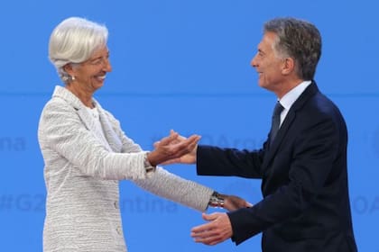 En 2018 el gobierno de Mauricio Macri acordó un préstamo con el FMI y su entonces directora gerente, Christine Lagarde