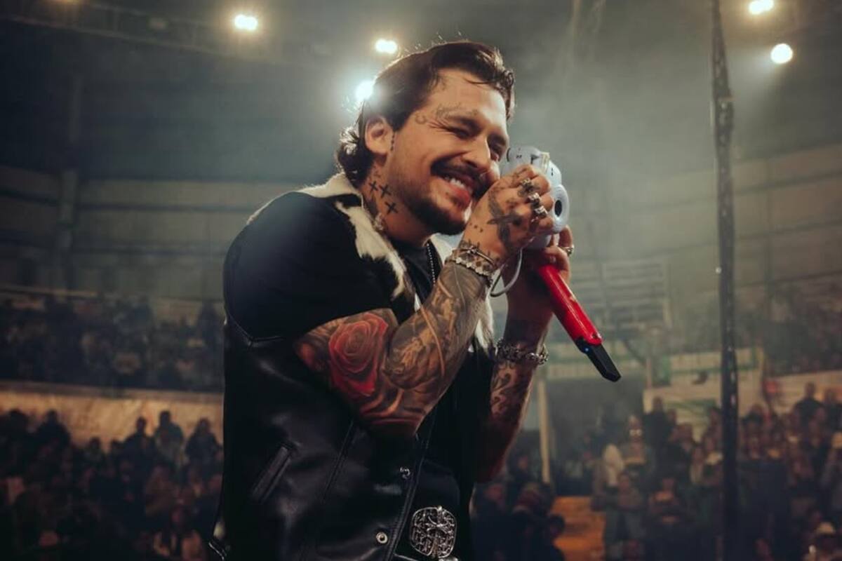 En 2018, Nodal recibió su primer Latin Grammy en la categoría de Mejor canción regional mexicana por 'Probablemente'. Foto: @nodal vía Instagram