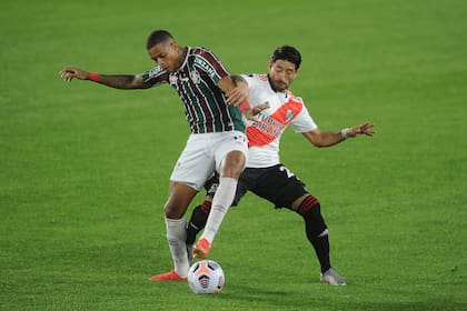 En 2021, Fluminense sorprendió a River en el Monumental y lo venció 3 a 1, también por la etapa de grupos