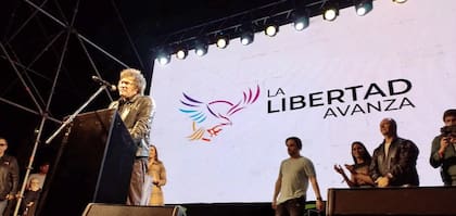 En 2021, Milei cerró su campaña con un acto en Parque Lezama
