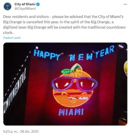En 2021 se creó una imagen digitalizada de la icónica Big Orange