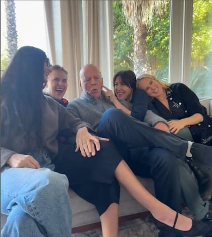 En 2022 el actor Bruce Willis fue diagnosticado con demencia (Archivo)