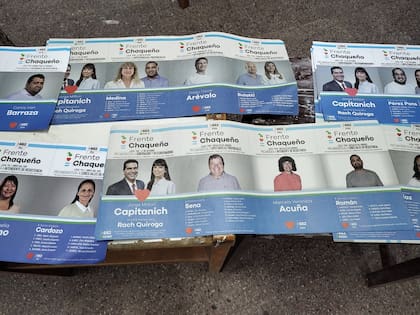 En 2023, enlas salas de votación aparecieron las boletas del Frente Chaqueño con las postulaciones de los detenidos Emereciano Sena y Marcela Acuña