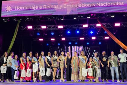 En 2024 se hizo un homenaje a las 𝐯𝐞𝐢𝐧𝐭𝐞 𝐫𝐞𝐢𝐧𝐚𝐬 y 𝐝𝐨𝐬 𝐞𝐦𝐛𝐚𝐣𝐚𝐝𝐨𝐫𝐚𝐬 de la Fiesta Nacional de la Siembra Directa