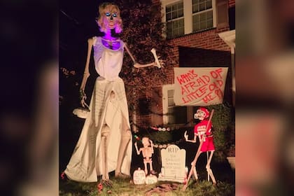 En 2024, Taylor Swift fue la protagonista de la decoración de Halloween