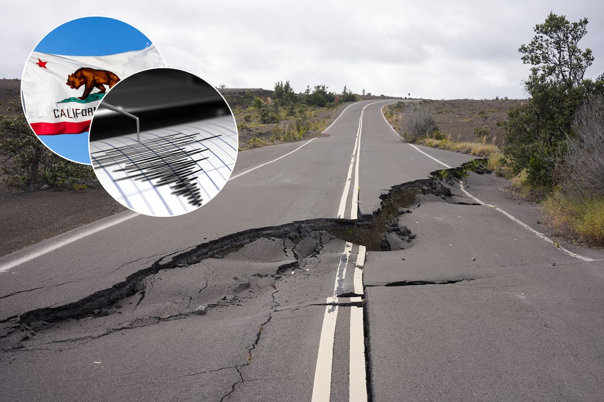 En 2025, California tuvo 10.407 terremotos de magnitudes de hasta 5,2