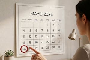 En 2026, hay fin de semana largo por el feriado del 25 de mayo (imagen ilustrativa generada con IA)