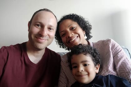 En familia.