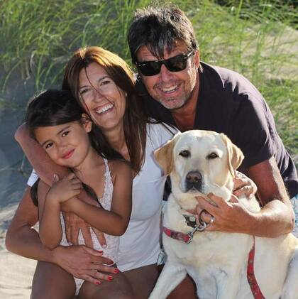 En familia.