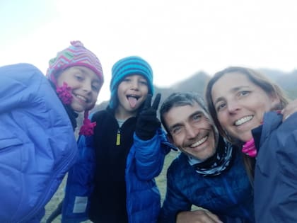 En familia