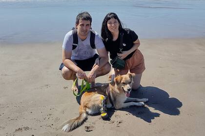 En familia.