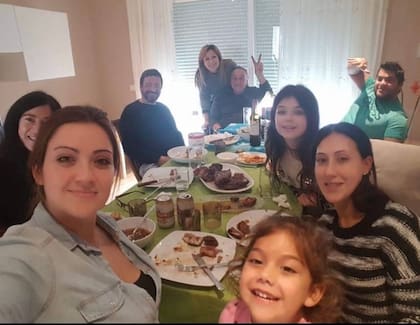 En familia