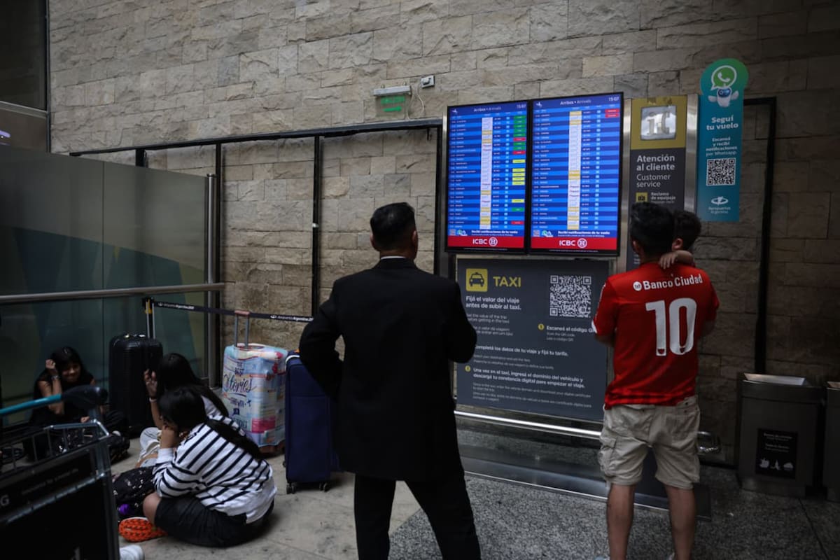 En Aeroparque, no se registraban complicaciones, pese a la medida gremial