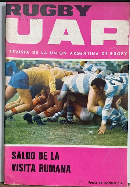 En agosto de 1973 un equipo de rugby rumano llegó al país