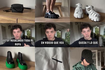 En agosto, Maratea puso a la venta varias de sus prendas de lujo (Foto: Captura de video / Instagram @santimaratea)