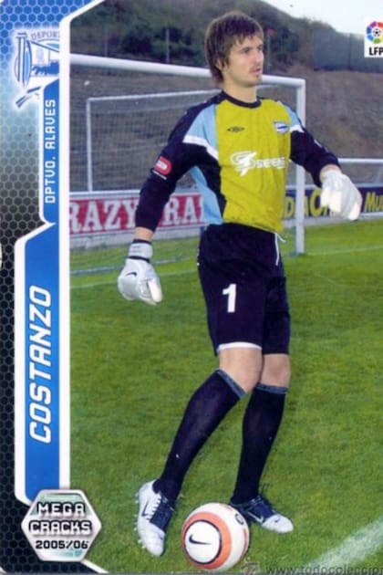 En Alavés atajó una sola temporada, la 2005/06, su primer club tras salir de River.