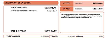 En algunas boletas los aumentos llegaron a ser de hasta el 150%